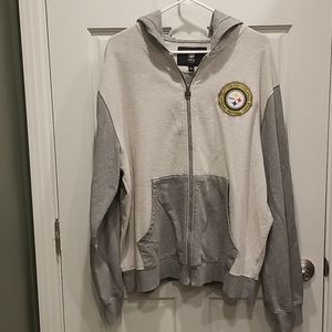 NFL Pro Line Steelers Zip Up Hoodie